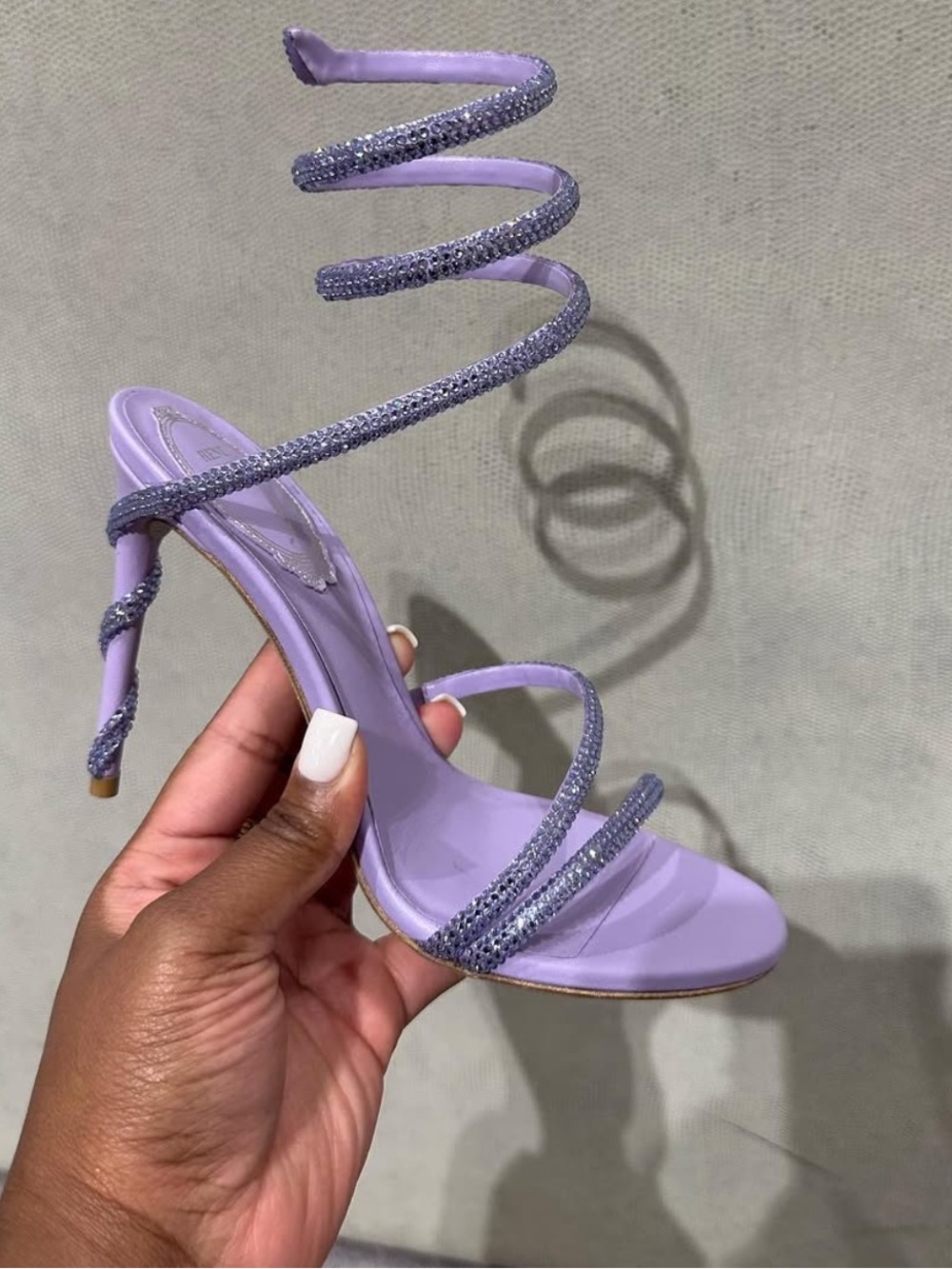 💜🤍New Lavender Rene Caovilla🤍💜